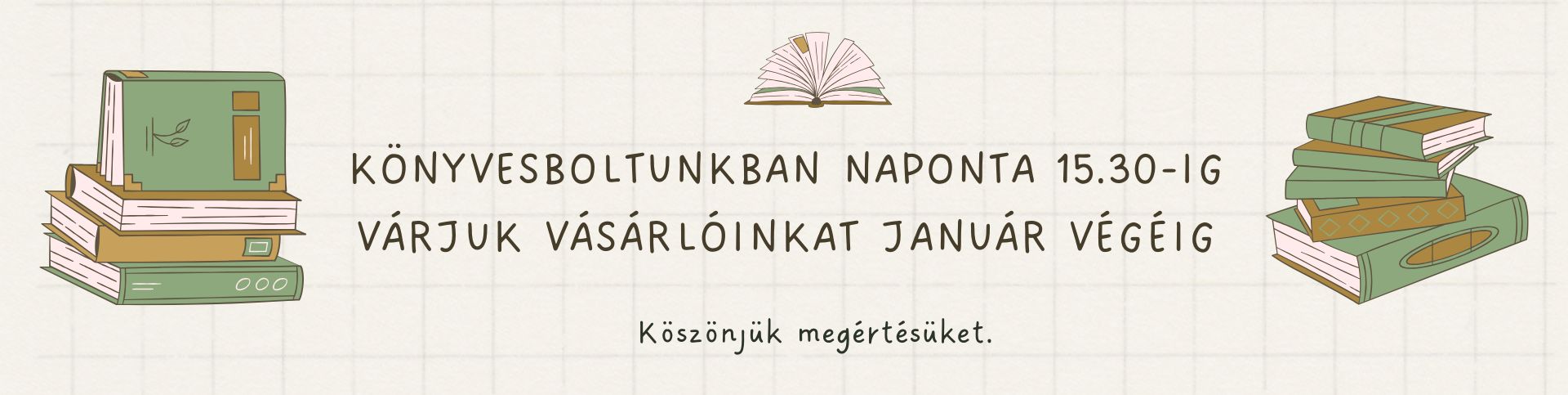 Januari nyitvatartas